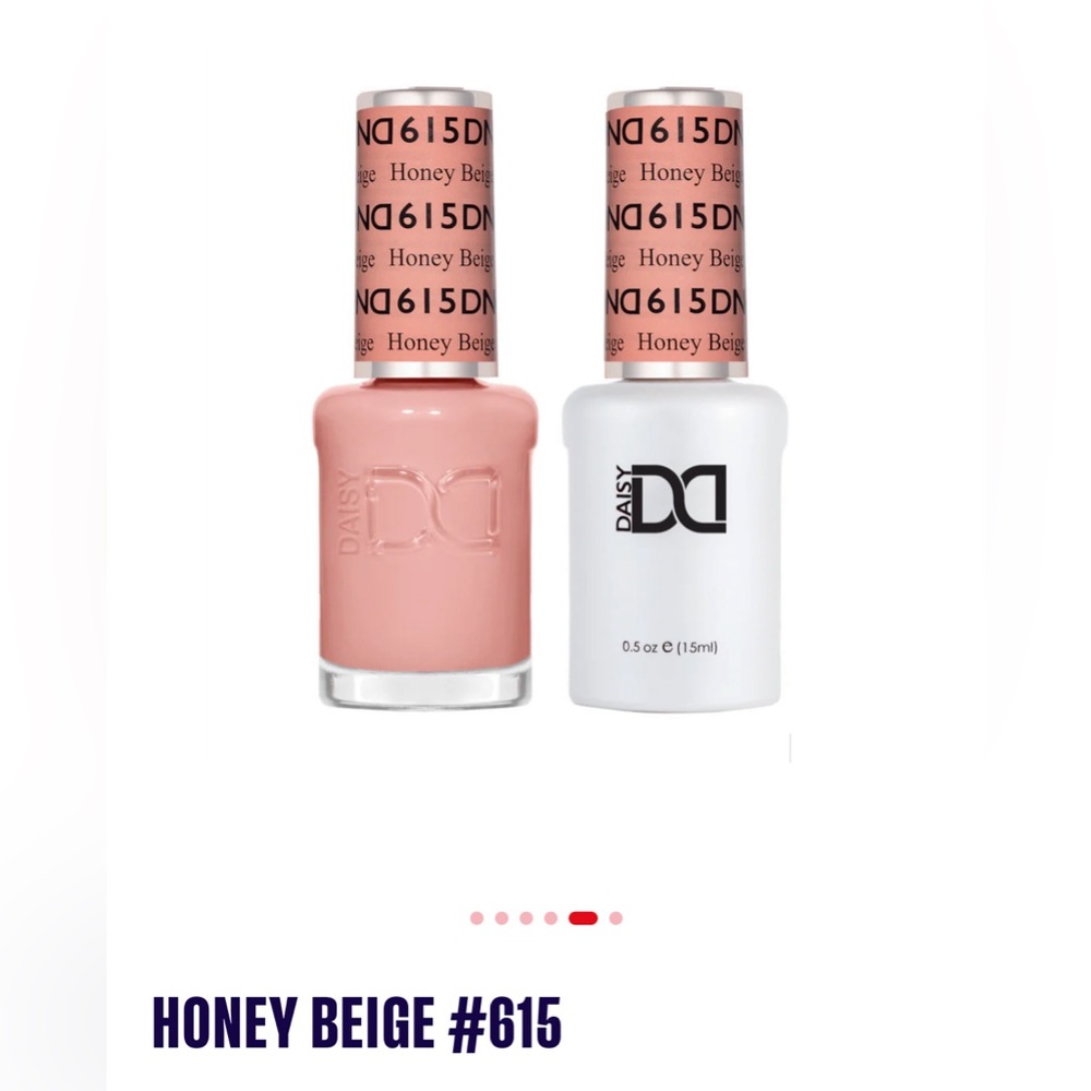 DND Gel & Nail Polish Duo in Color Honey Beige #615